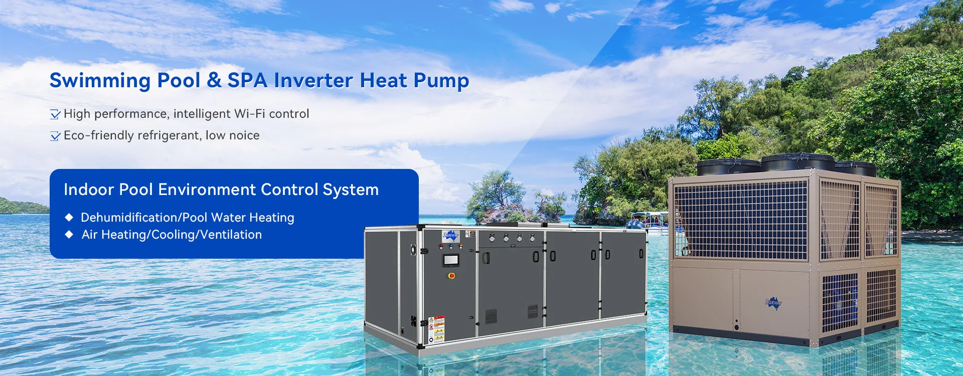 China Swimming Pool Heat Pump 